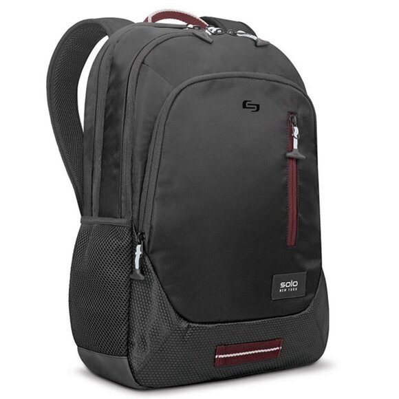 NEW Solo New York Black Region Backpack